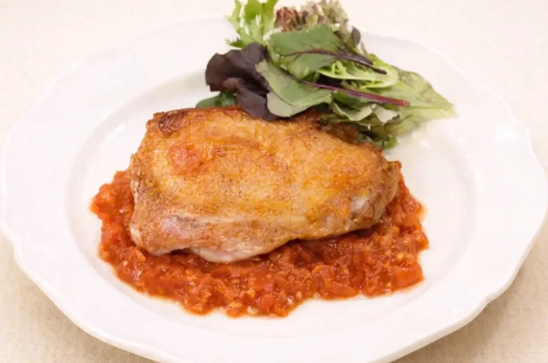 【きょうの料理】みそトマトソースのパリパリチキンのレシピ 榎本美沙さんはじめての手仕事みそ