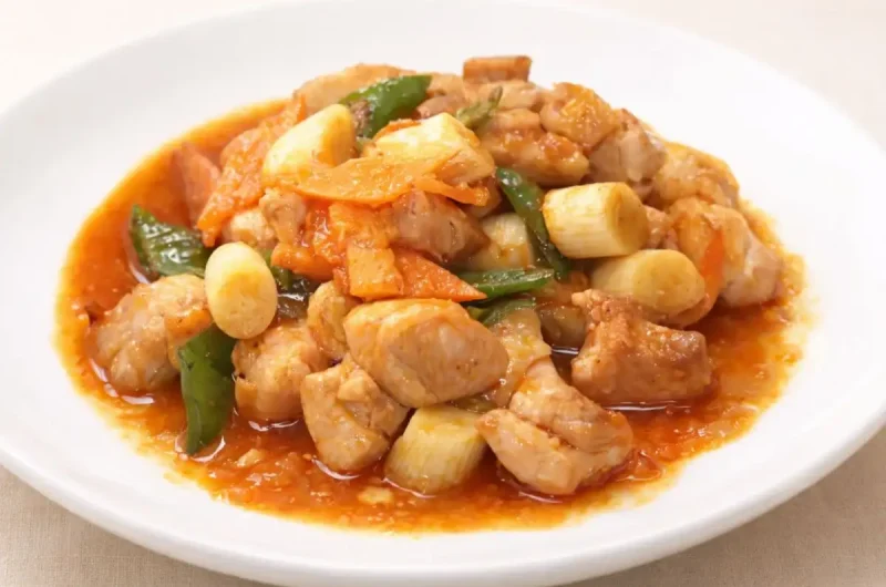 【きょうの料理】ねぎとしょうが、鶏肉のみそ炒めのレシピ 菊池晋作さん