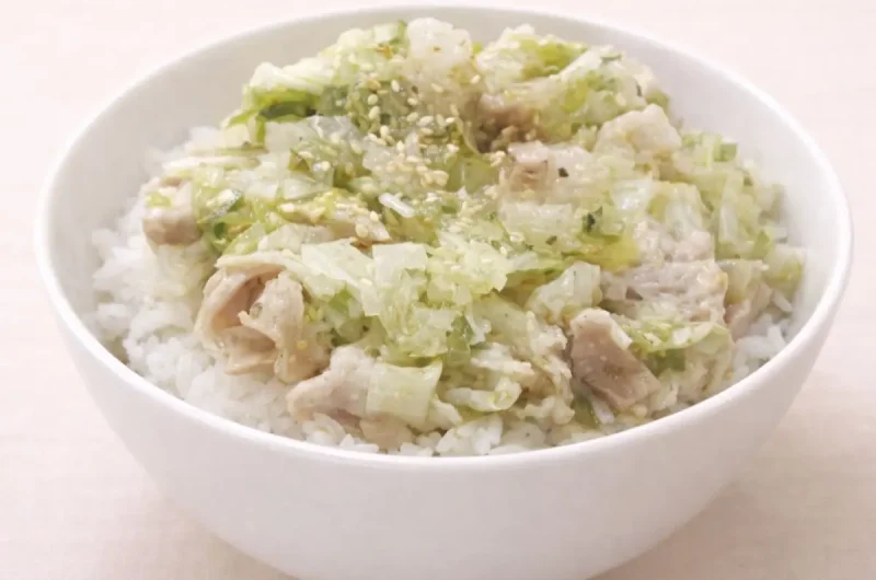 【相葉マナブ】ネギ塩ダレの豚丼のレシピ 旬の産地ごはんネギ