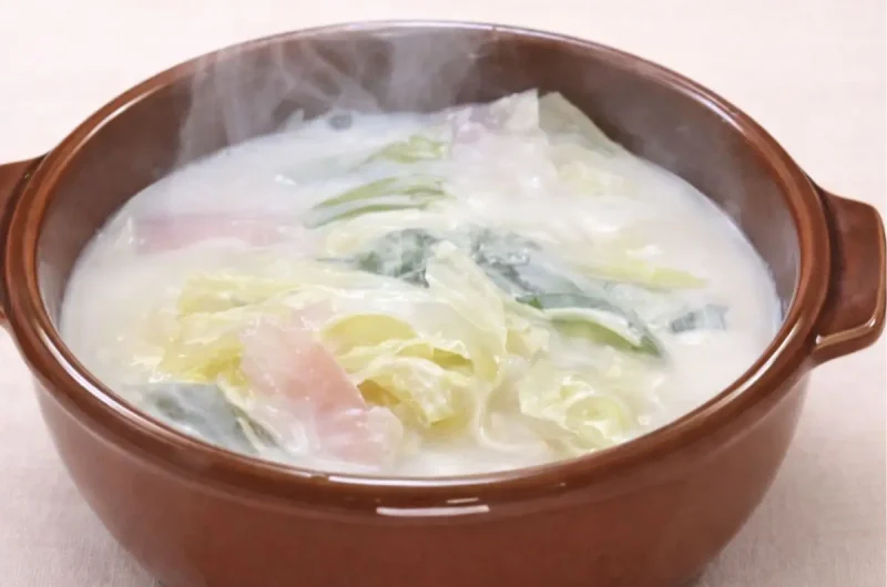 【相葉マナブ】白菜とネギのクリームシチューのレシピ 旬の産地ごはんネギ