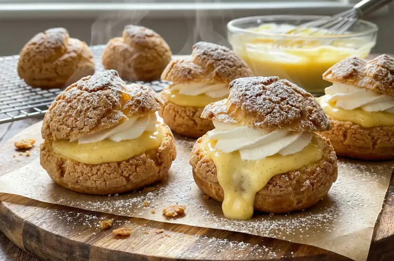 【小笠原朋子さんのレシピ】シュークリームの作り方