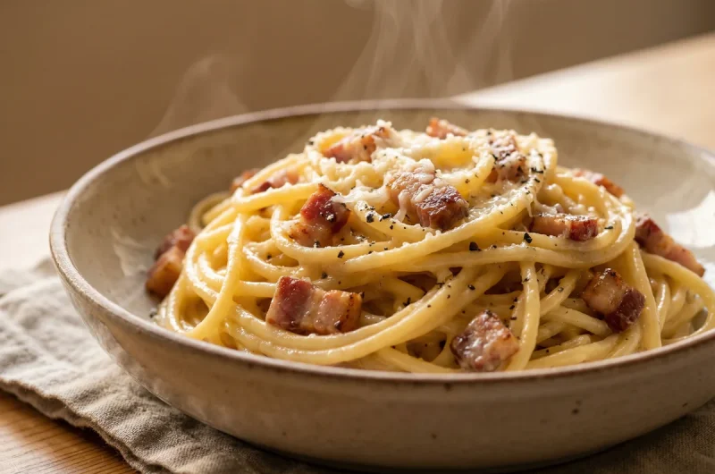 【山本ゆりさんのレシピ】レンジでカルボナーラの作り方