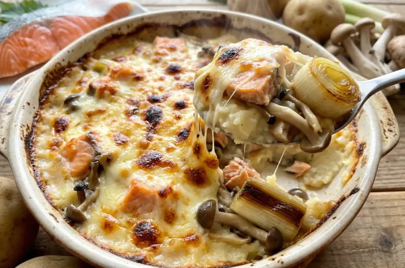 【志麻さんのレシピ】秋さけとじゃがいものグラタンの作り方