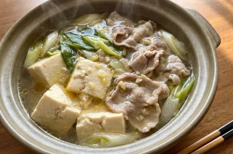 【志麻さんのレシピ】塩肉豆腐の作り方