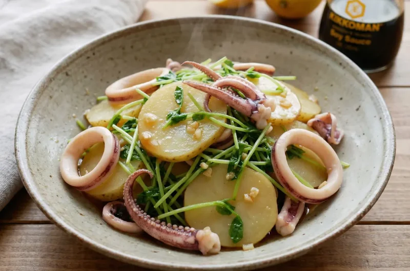 【志麻さんのレシピ】じゃがいもといかのレモンあえの作り方