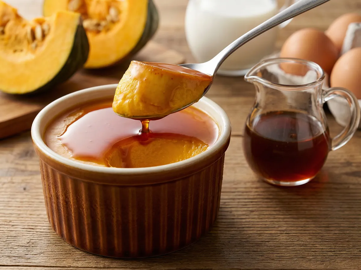 かぼちゃのプリン