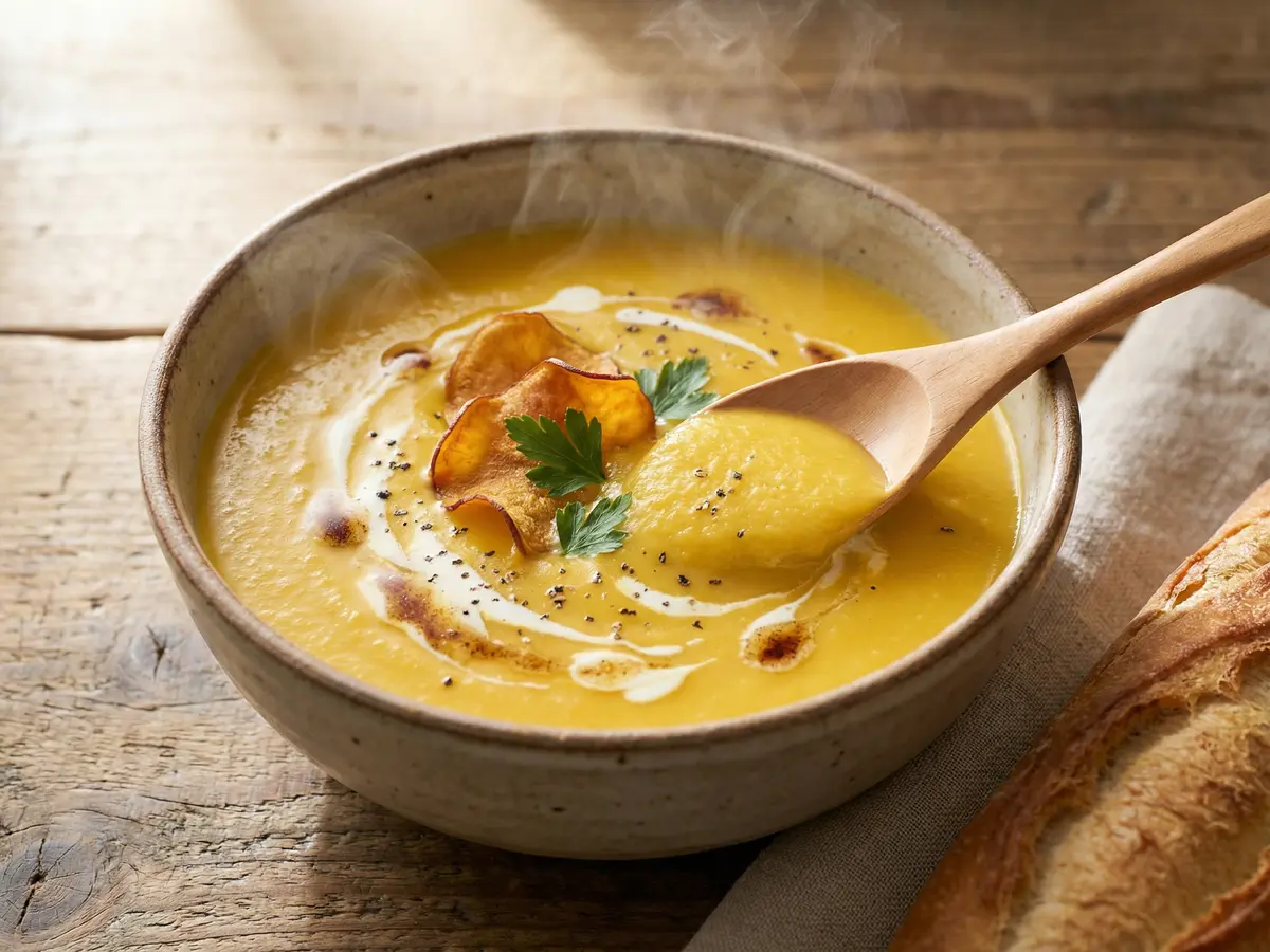 さつまいものポタージュ