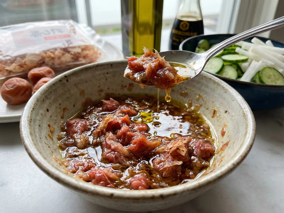 梅ドレッシング