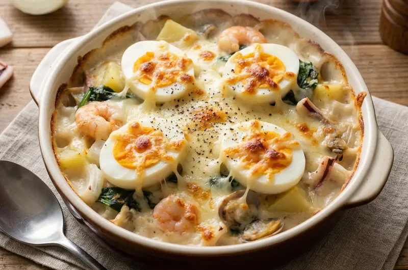 【志麻さんのレシピ】ゆで卵のグラタンの作り方