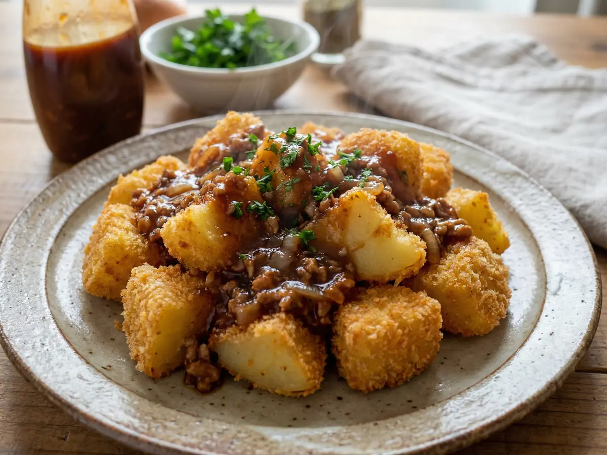 揚げじゃがいものコロッケ風