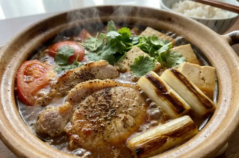 【志麻さんのレシピ】トマト肉豆腐の作り方