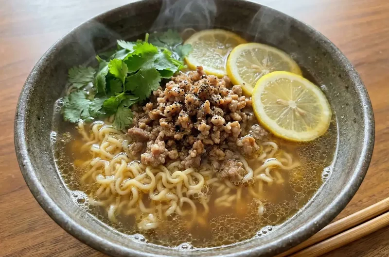 【志麻さんのレシピ】レモンラーメンの作り方