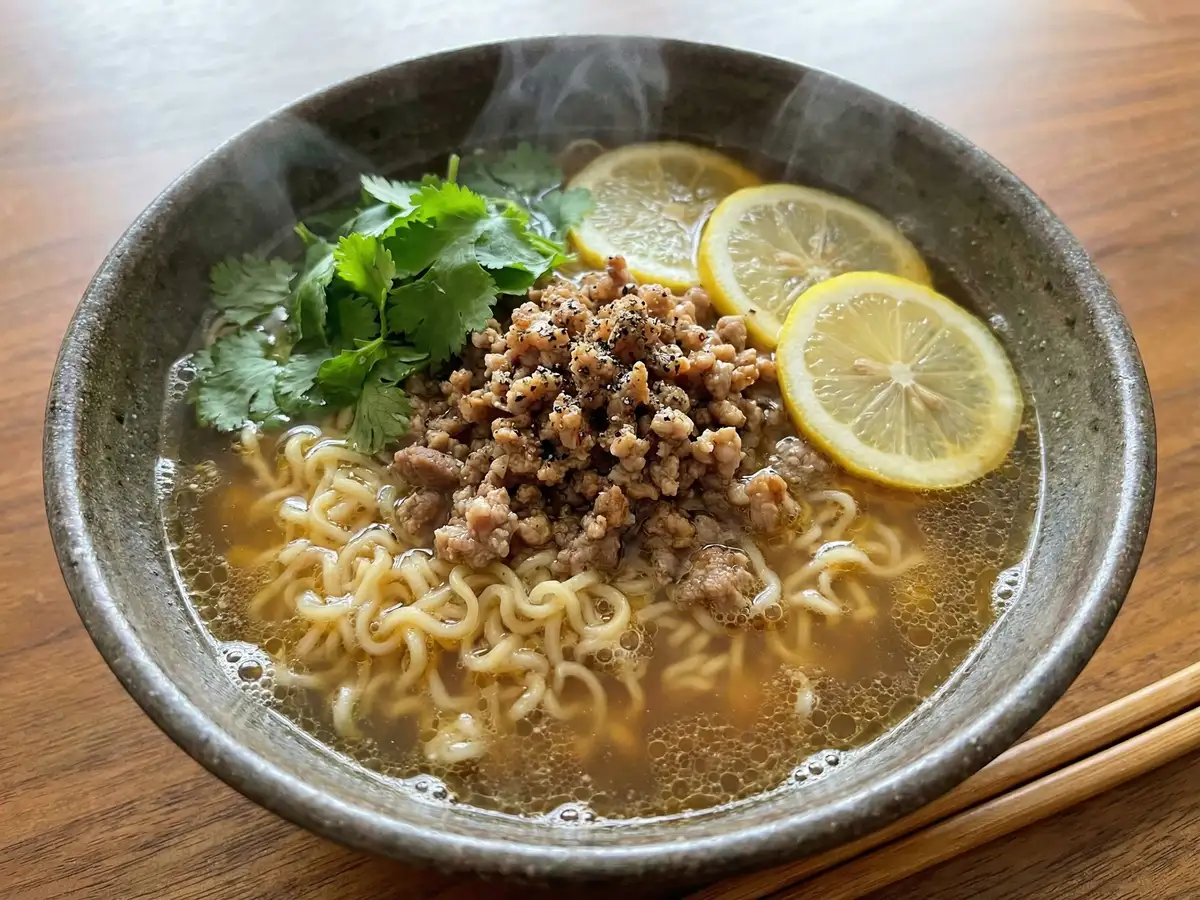レモンラーメン