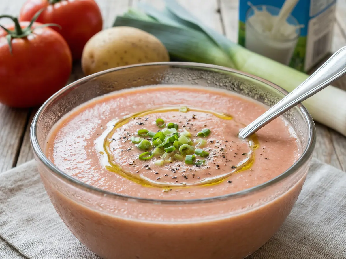 トマトのヴィシソワーズ