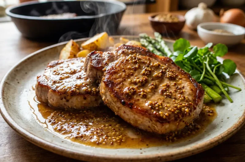 【志麻さんのレシピ】ポークソテー 粒マスタードソースの作り方