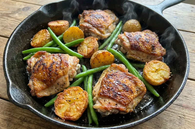 【志麻さんのレシピ】カリカリじゃがいもと鶏のソテーの作り方