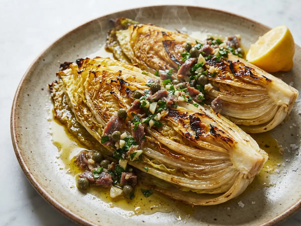 白菜のロースト