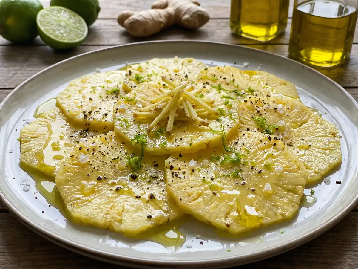 パイナップルのカルパッチョ