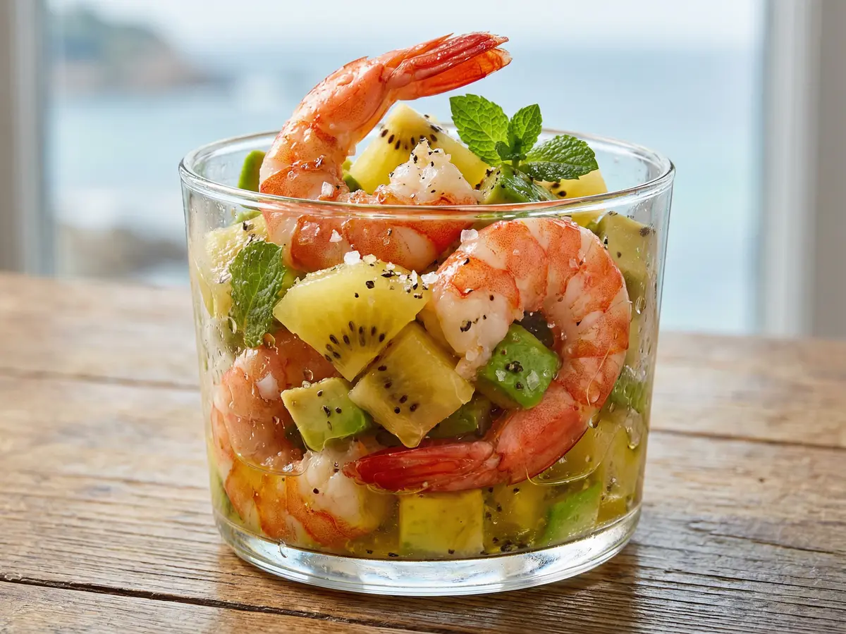 赤海老のフルーツカクテル