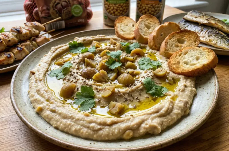 【志麻さんのレシピ】 栗と大豆のフムスの作り方