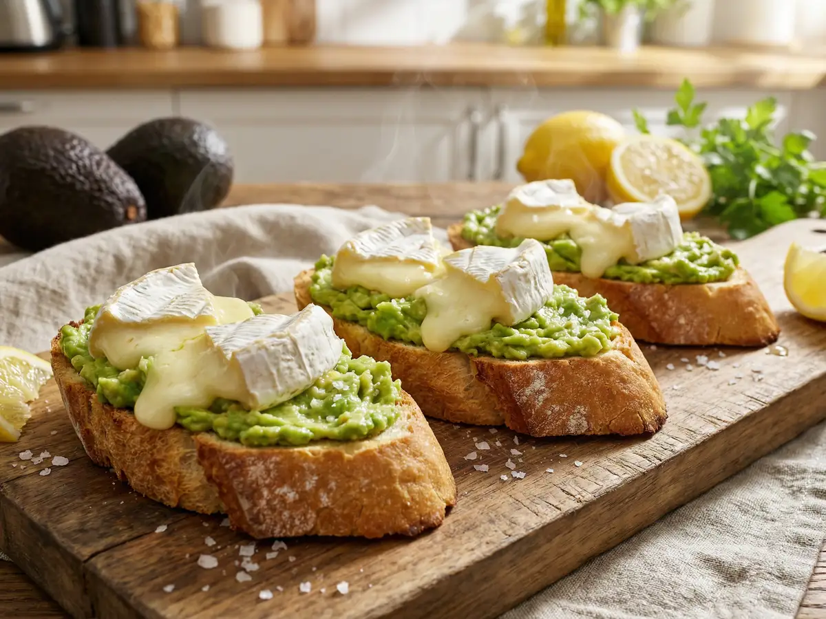 タルティーヌ（アボカド・バゲットで）