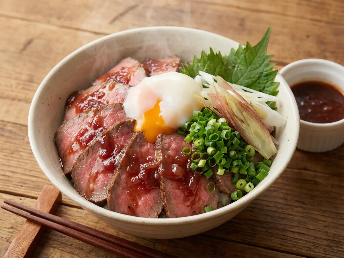 ローストビーフ丼