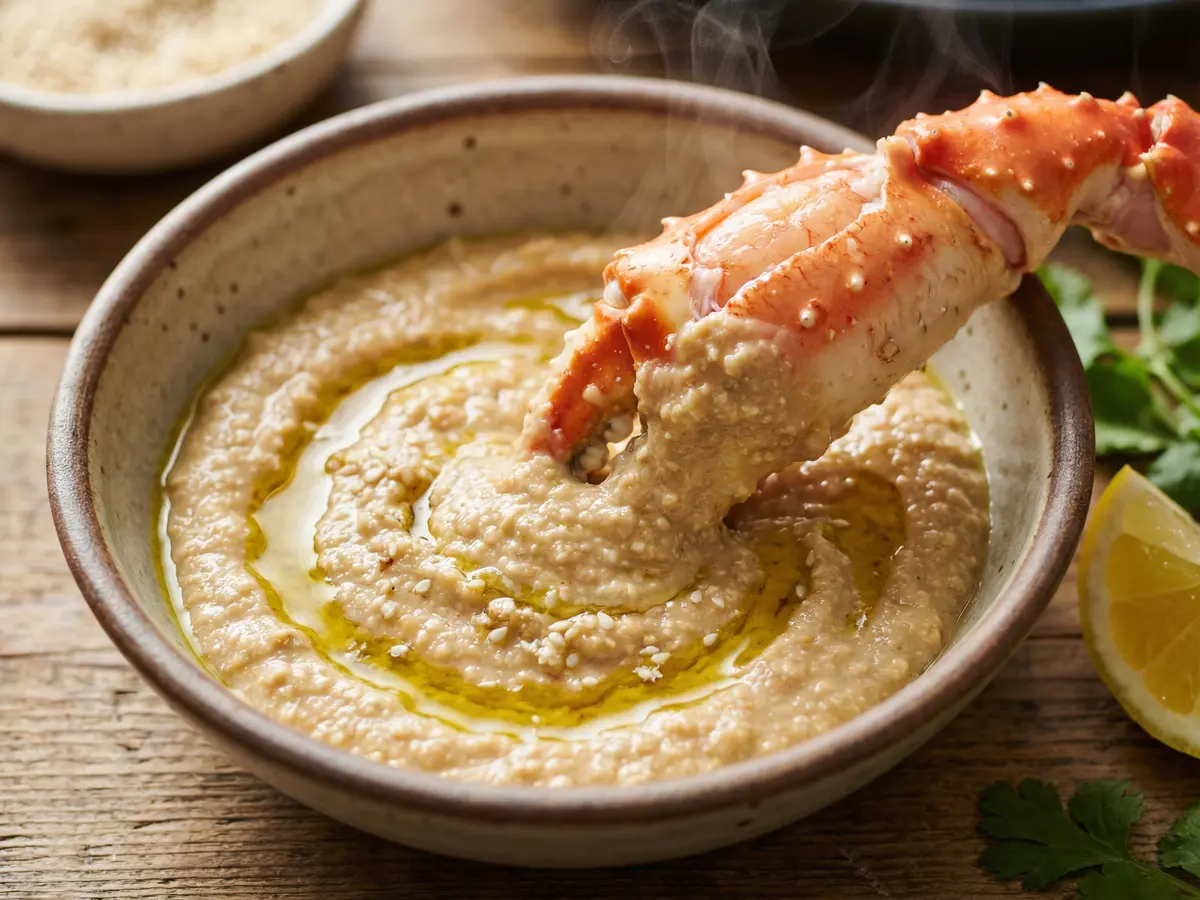 アブラガニのディップ