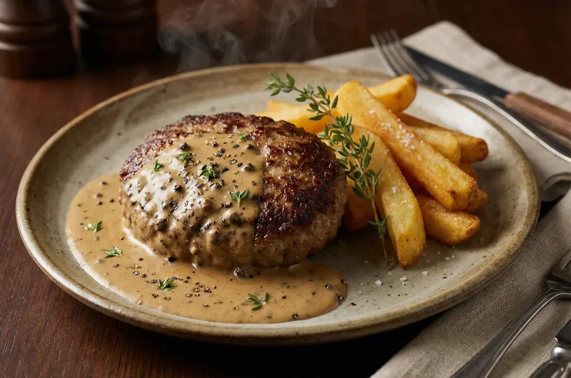 【志麻さんのレシピ】 ステックアッシェ（ハンバーグ）の作り方