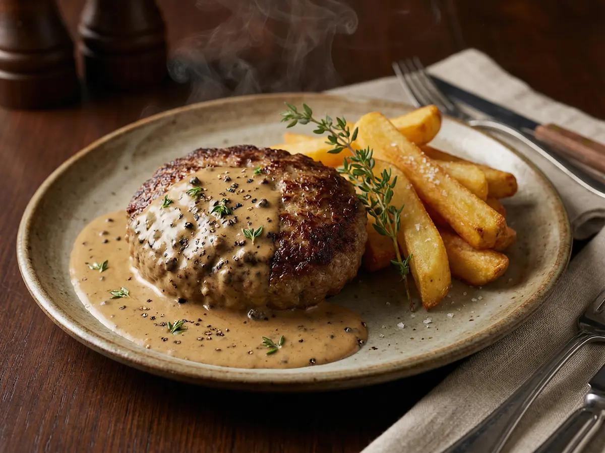 ステックアッシェ（ハンバーグ）