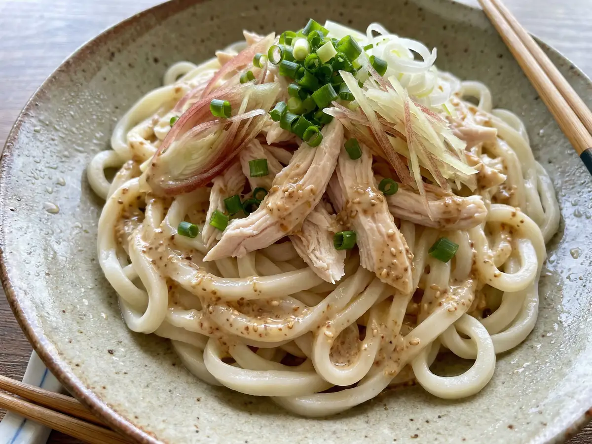 サラダ風うどん