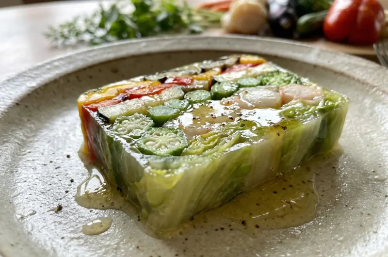 【志麻さんのレシピ】 野菜のテリーヌの作り方