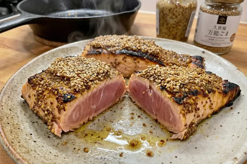 【志麻さんのレシピ】 レア焼きサーモンの作り方