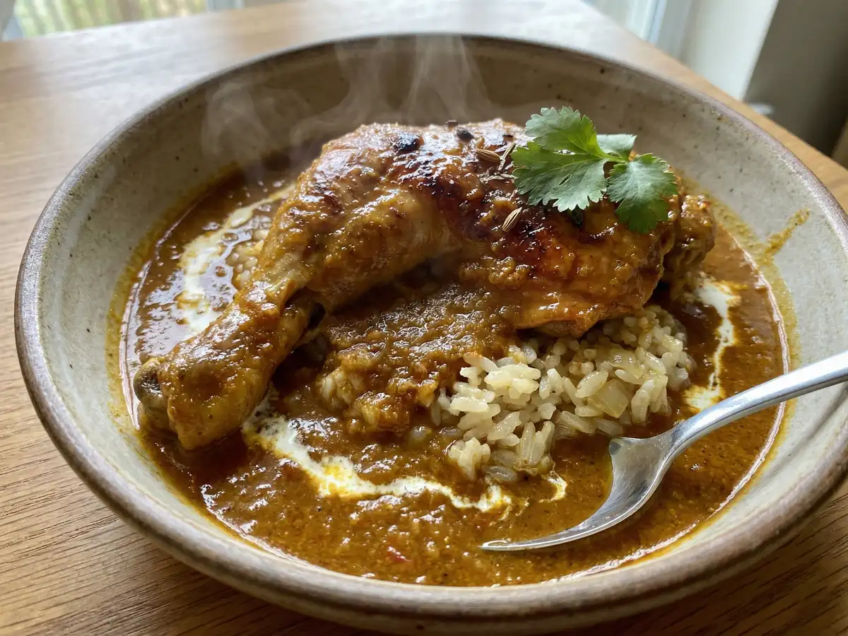 骨付きチキンカレー
