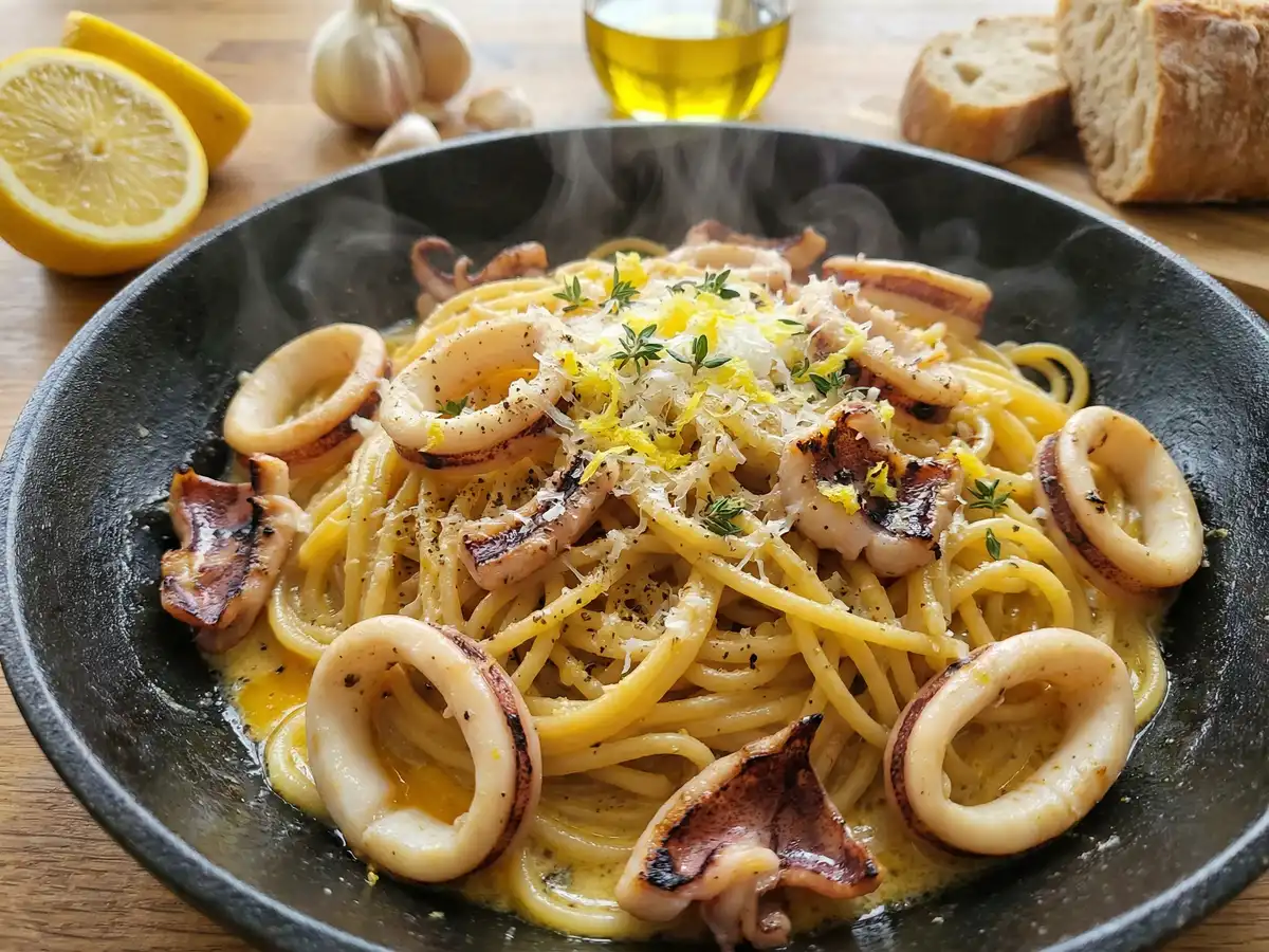イカカルボナーラ