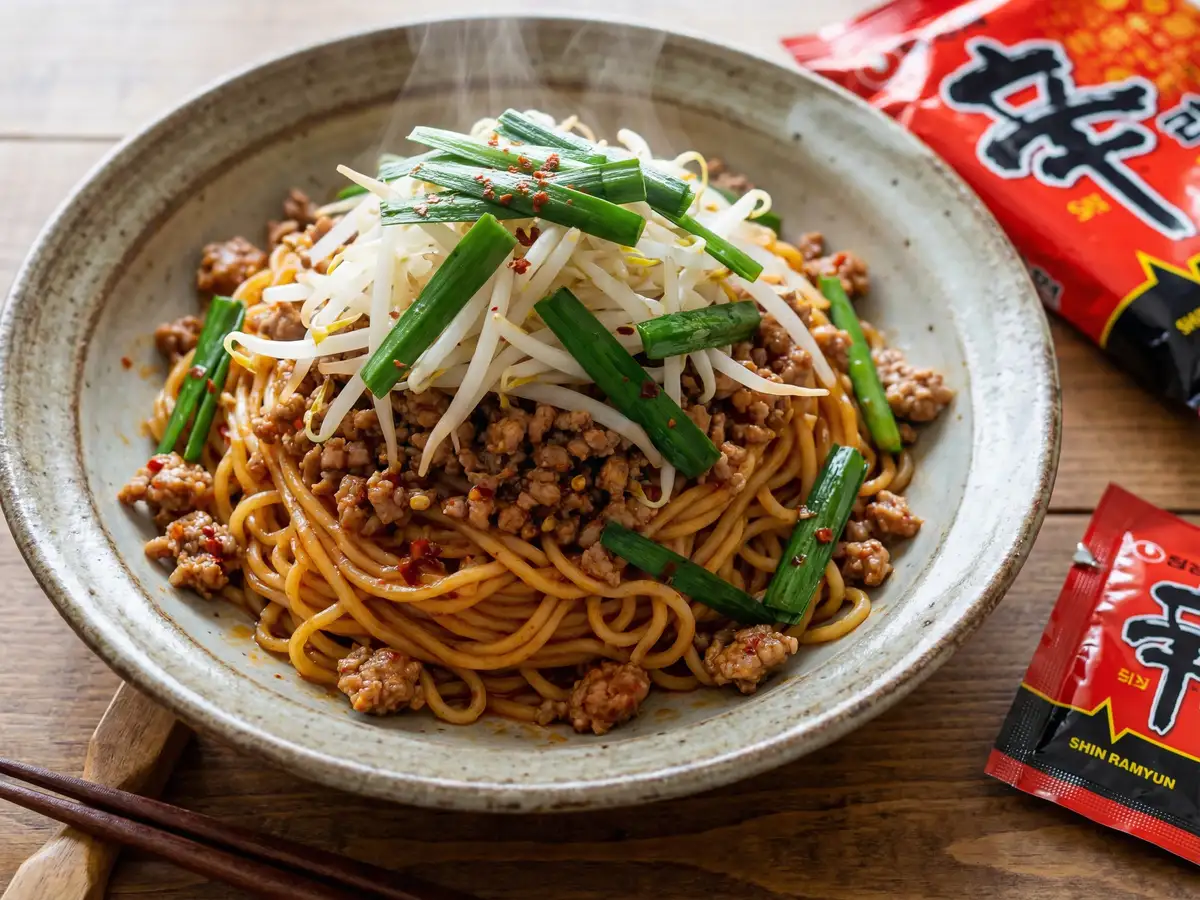 辛ラーメンのまぜそば