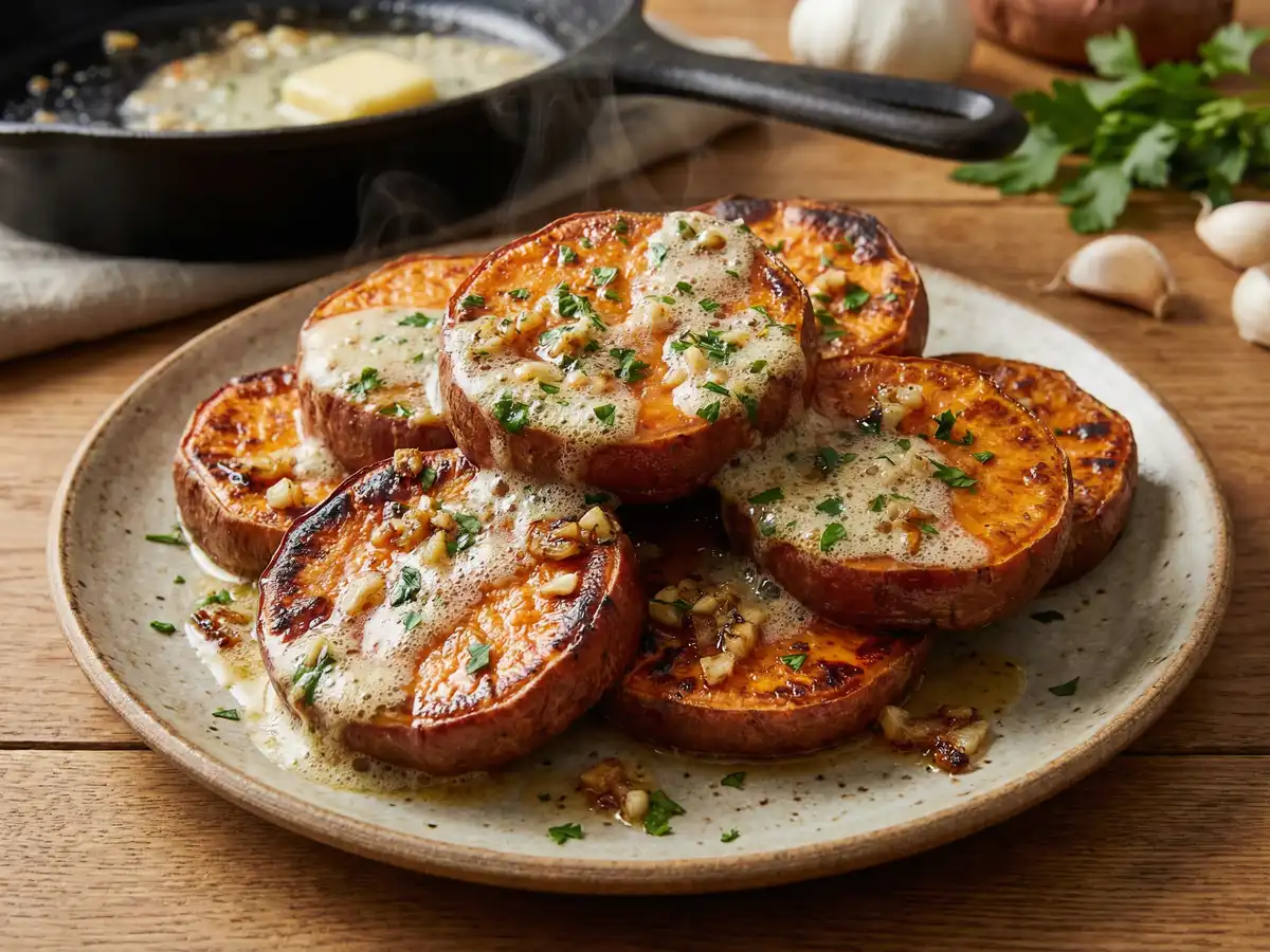 さつまいものエスカルゴバター