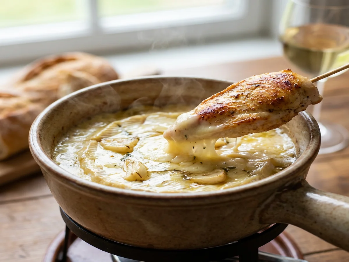 チーズフォンデュ