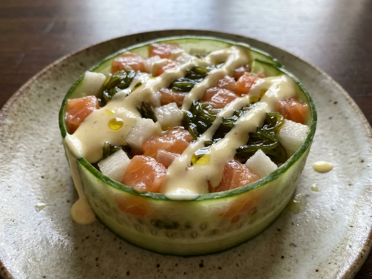 サーモンのタルタル