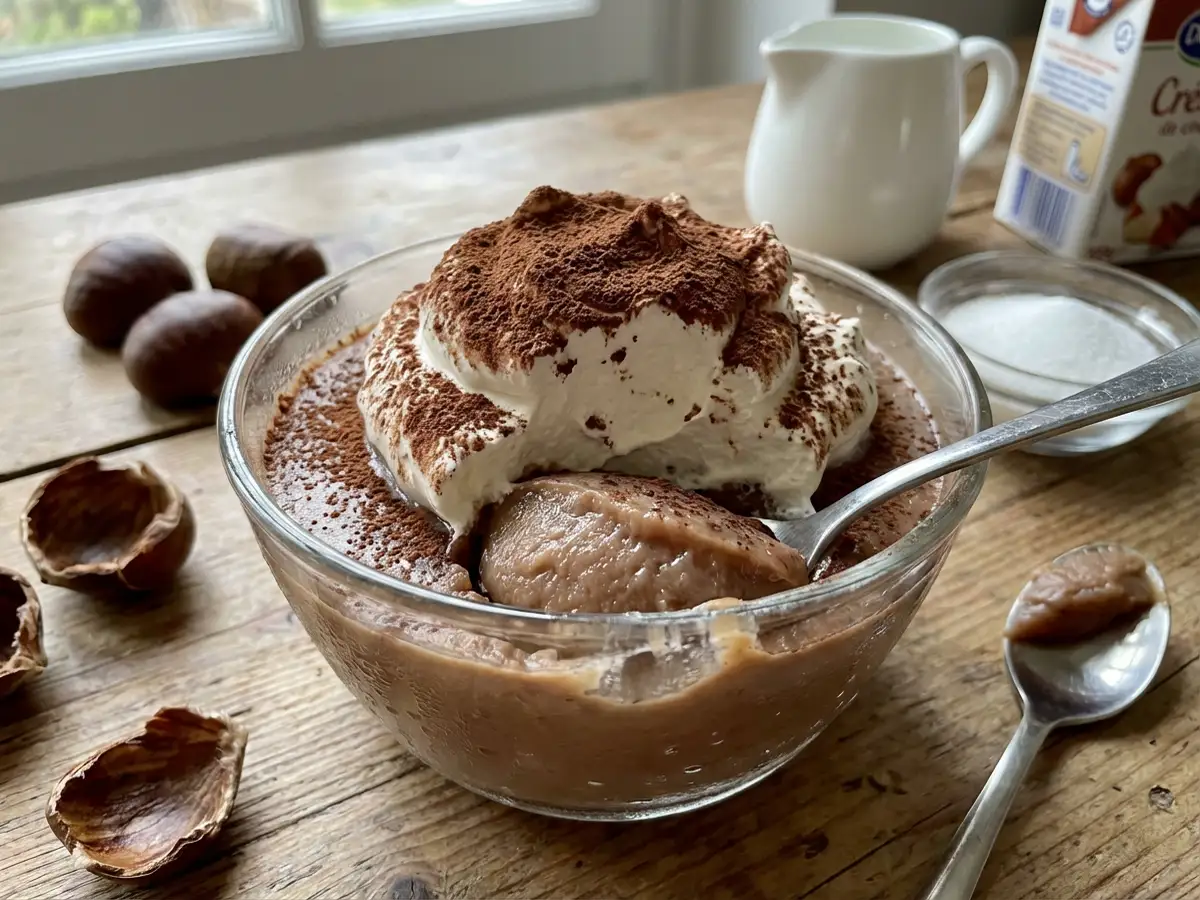 クレム・ド・マロン（栗デザート）