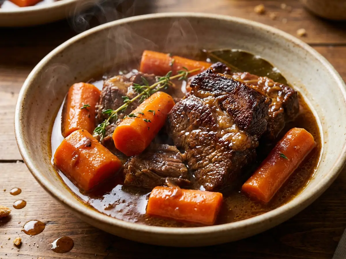 ブッフオキャロット（にんじんが主役の煮込み料理）