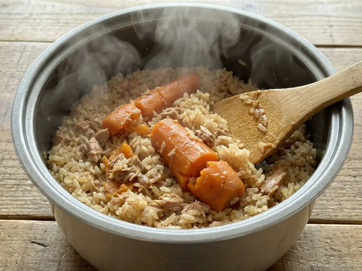 丸ごとにんじんご飯