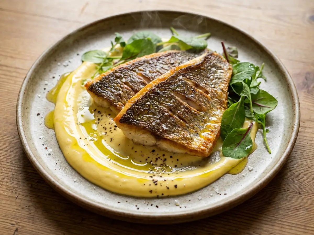 タイのポワレ（鯛のポワレ）