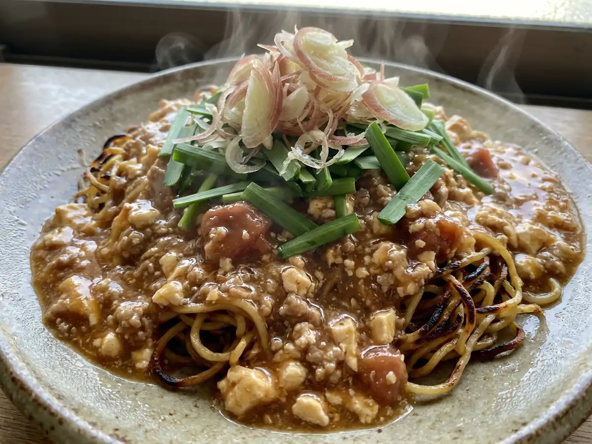 麻婆梅焼きそば
