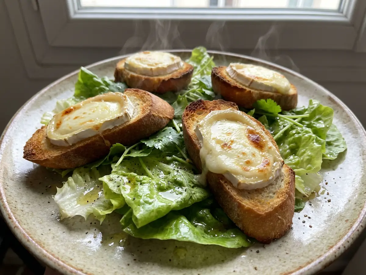 シェーブルチーズのパンサラダ（サラドゥ・ドゥ・シェーブルショー）