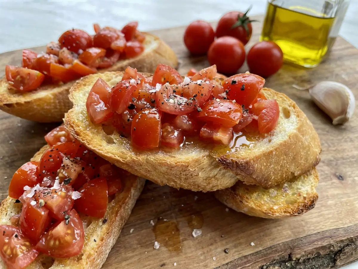 パン・コン・トマテ（ミニトマトとバゲットで）