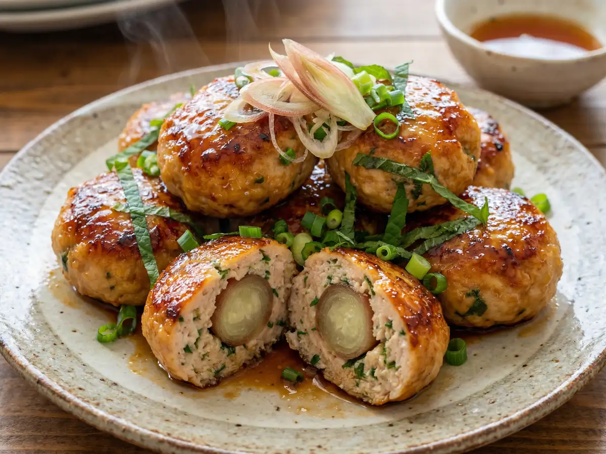 みょうがつくね