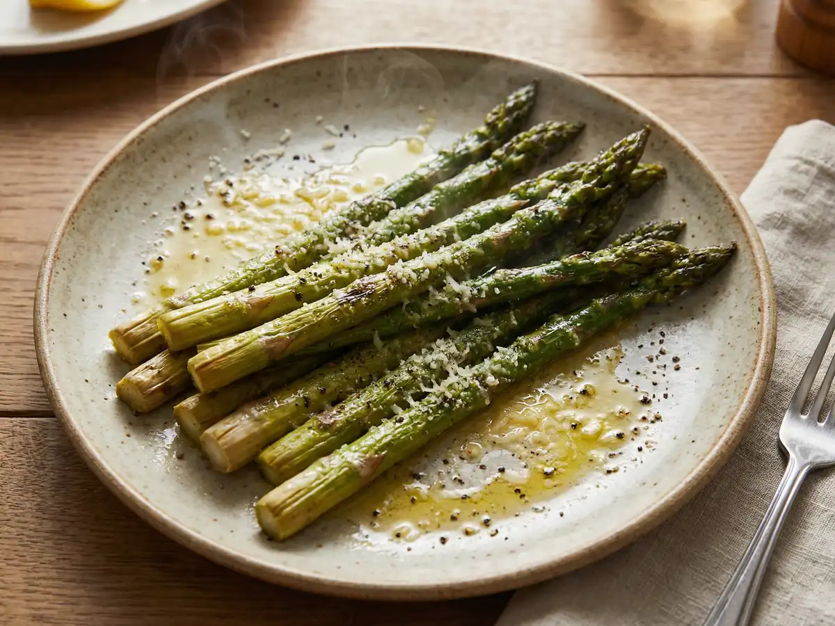 丸ごとアスパラのオーブン焼き