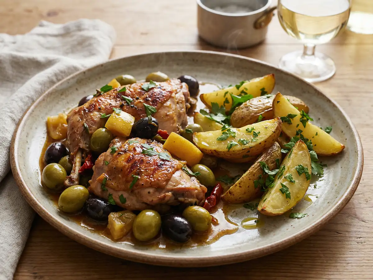 うさぎのマルシェ風（鶏肉で代用可）