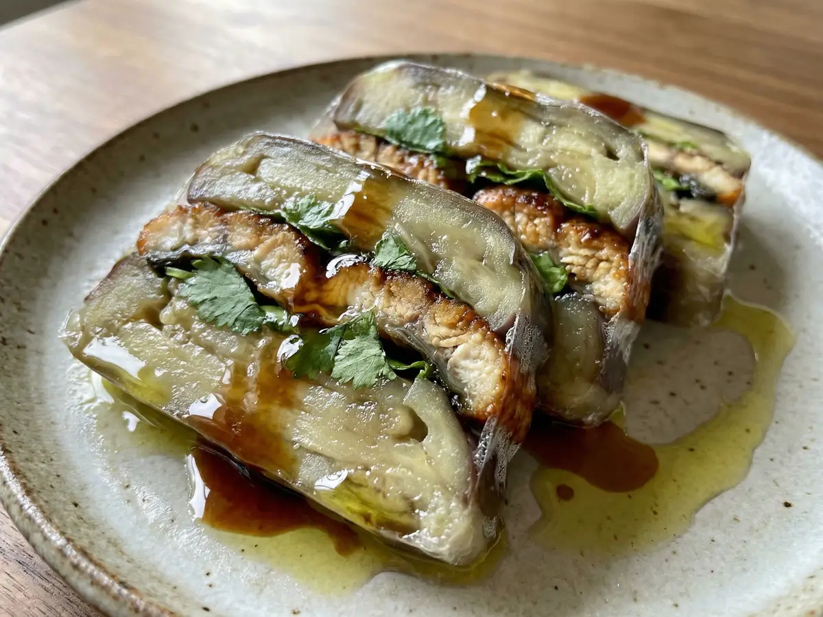 うなぎとナスのテリーヌ