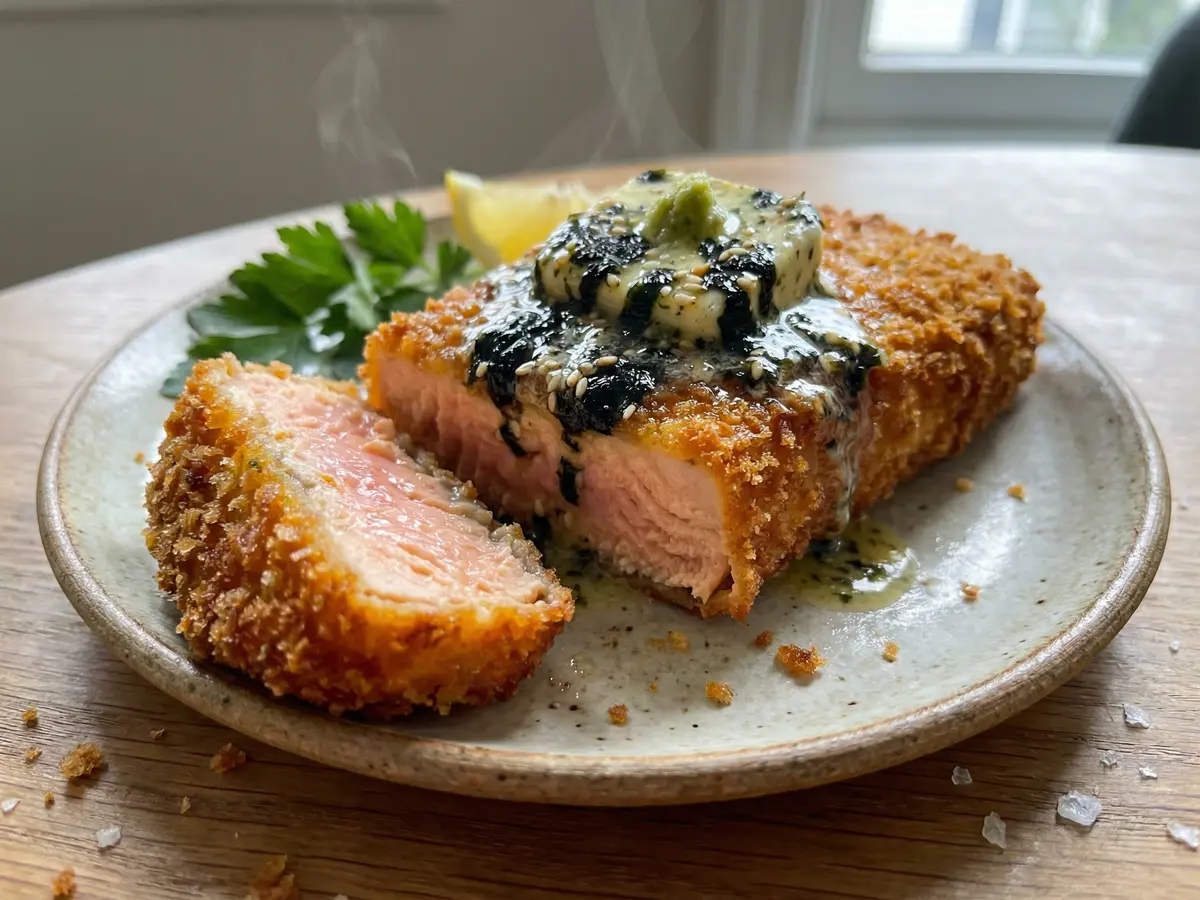 サーモンの味海苔バター
